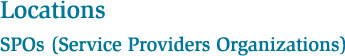 Service Providers Organizations